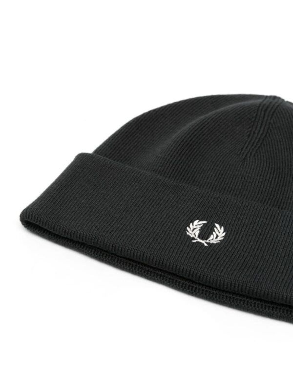 Fred Perry logo-embroidery beanie - Image 2