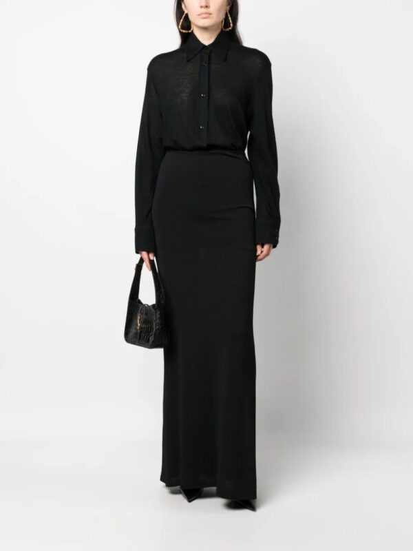 TOM FORD  long-sleeved cashmere shirt - Image 2