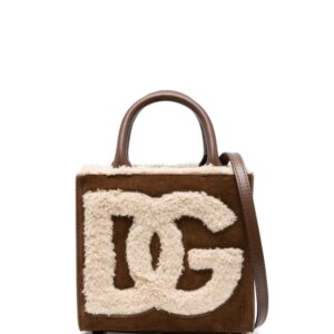Dolce & Gabbana mini DG Daily suede tote bag