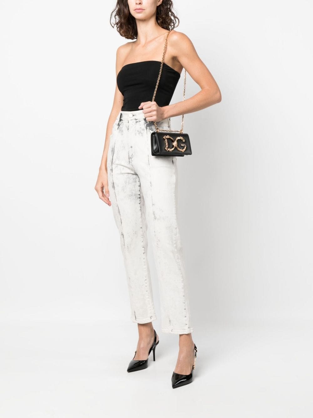 Dolce & Gabbana DG Girls leather crossbody bag - Image 2