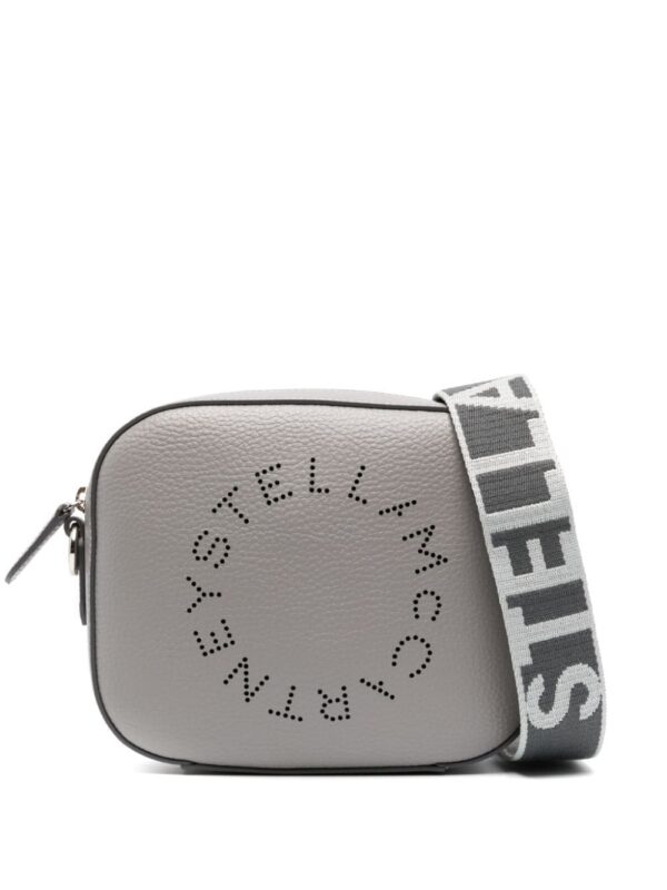 Stella McCartney mini perforated-logo crossbody bag