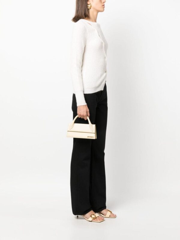 Jacquemus Le Chiquito Long leather tote bag - Image 2