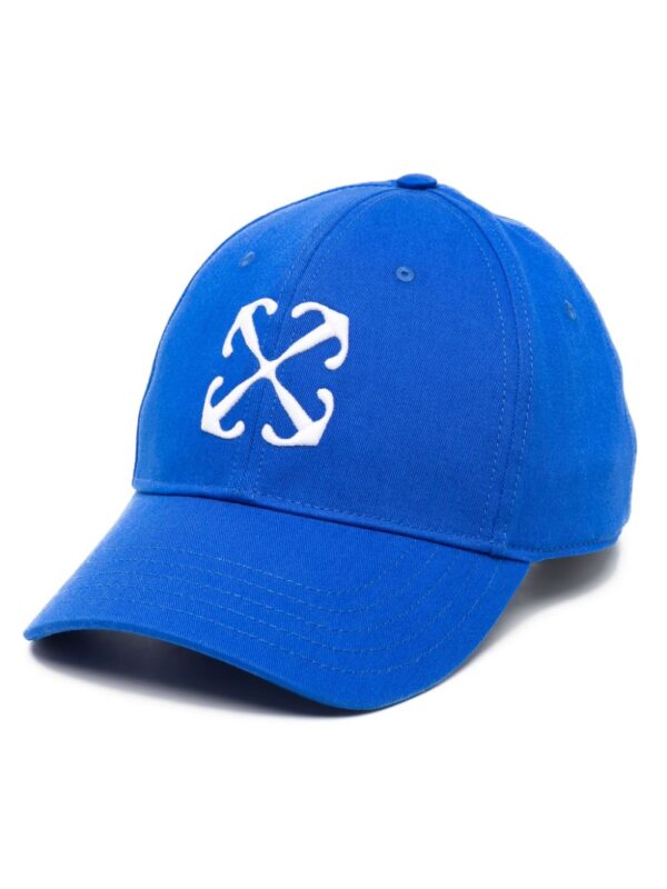 Off-White Arrows embroidered cotton cap