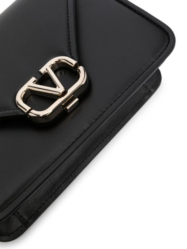 Valentino Garavani small Letter leather shoulder bag - Image 4