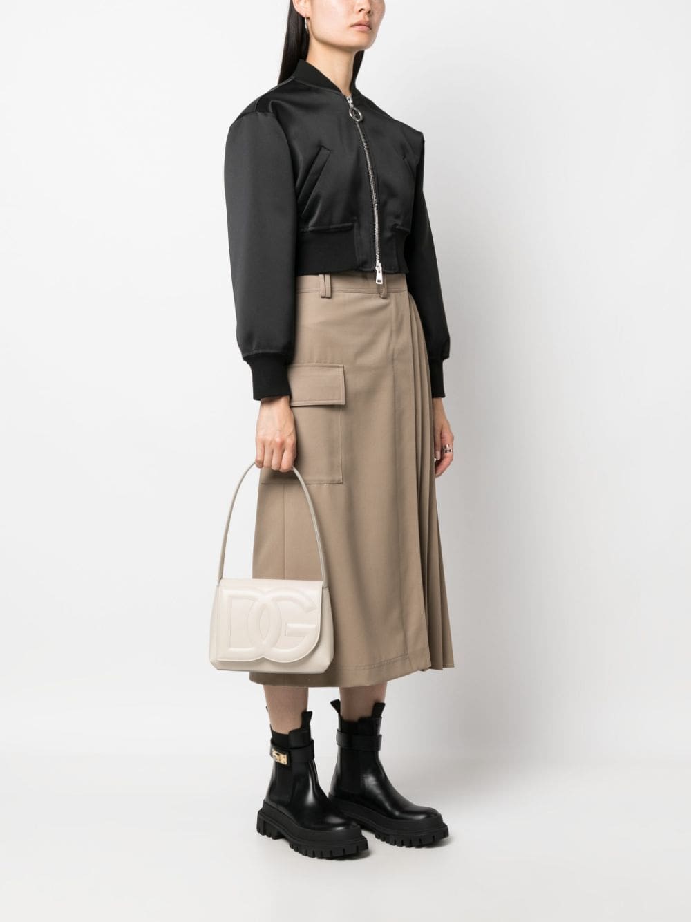 Dolce & Gabbana DG Logo leather shoulder bag - Image 2