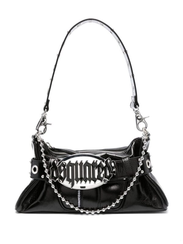 DSQUARED2 Gothic leather shoulder bag