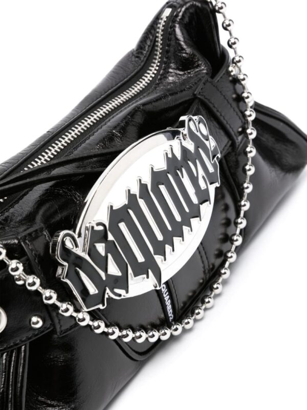 DSQUARED2 Gothic leather shoulder bag - Image 4
