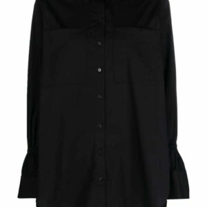 DKNY  spread-collar button-up shirt