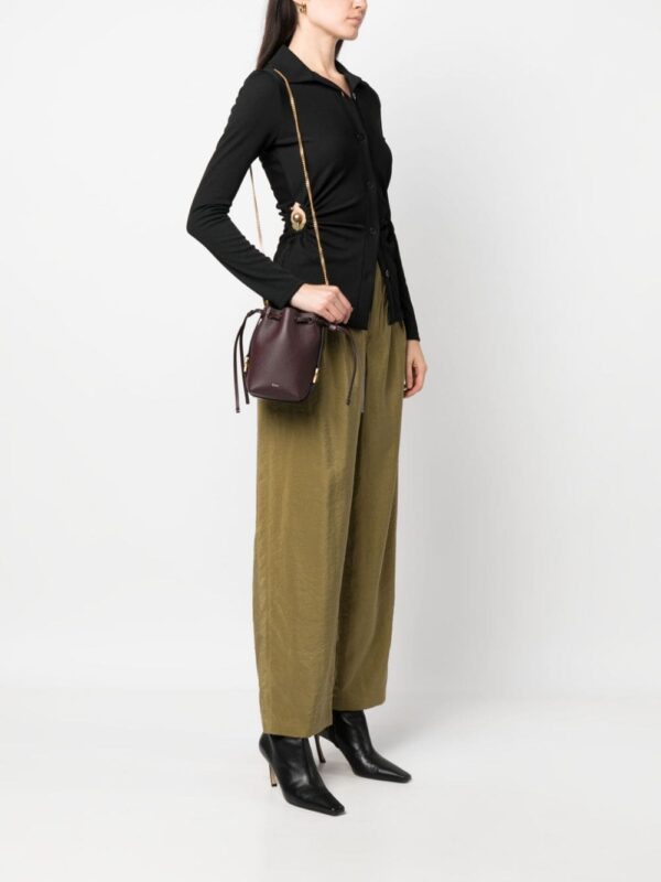 Chloé mini Marcie leather bucket bag - Image 2