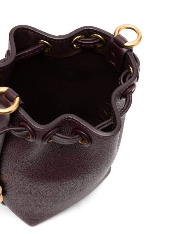 Chloé mini Marcie leather bucket bag - Image 5