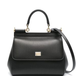 Dolce & Gabbana Sicily leather tote bag