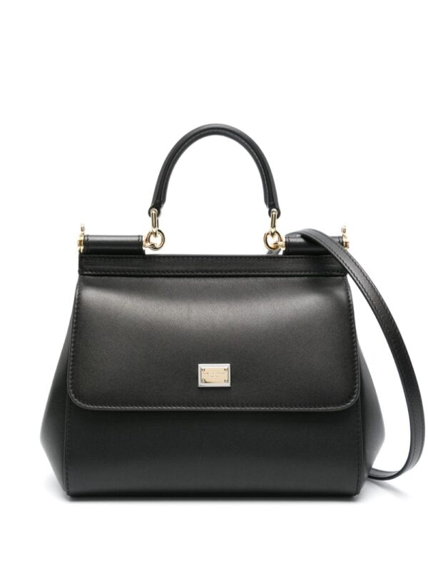 Dolce & Gabbana Sicily leather tote bag