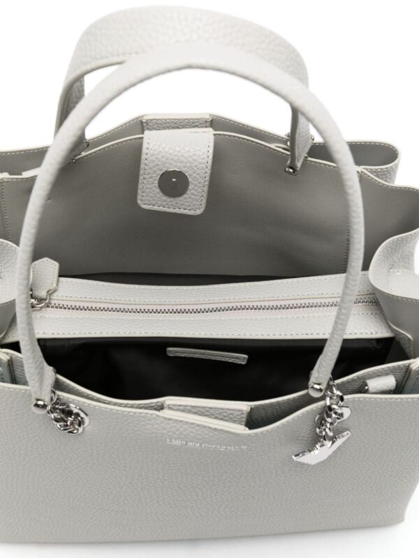 Emporio Armani Palmellato logo-charm tote bag - Image 5