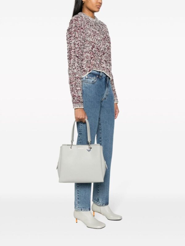 Emporio Armani Palmellato logo-charm tote bag - Image 2