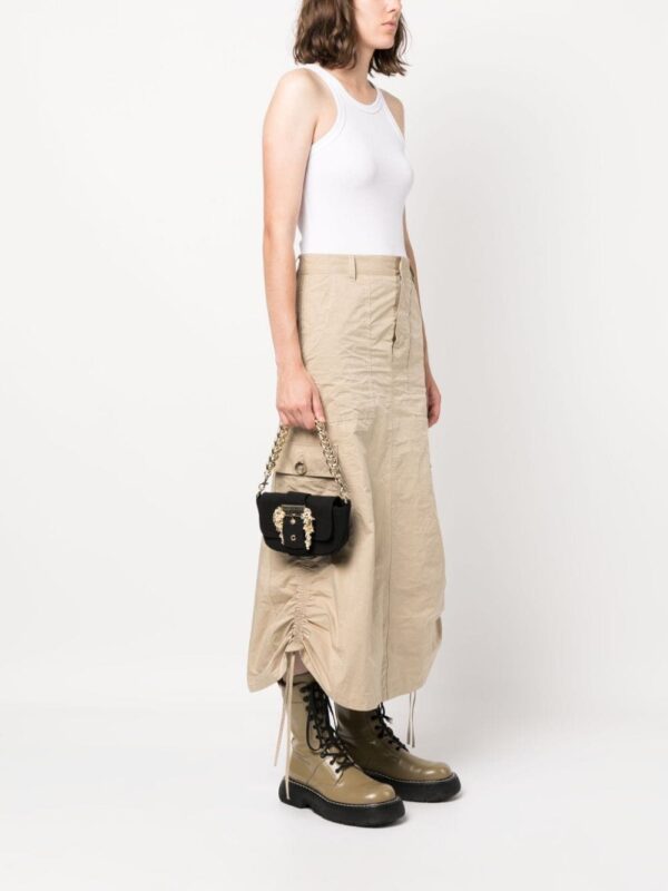 Versace Jeans Couture baroque-buckle mini bag - Image 2