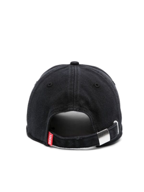 Diesel logo-embroidered cotton cap - Image 2