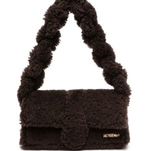 Jacquemus Le Bambidou shearling shoulder bag