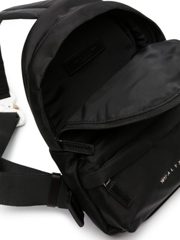 1017 ALYX 9SM logo-lettering leather backpack - Image 3
