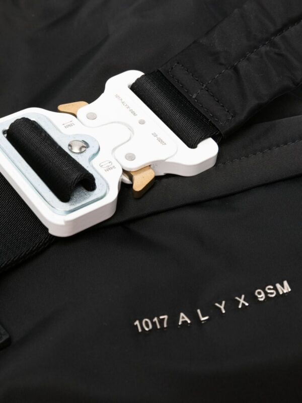 1017 ALYX 9SM logo-lettering leather backpack - Image 4