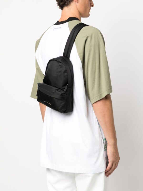 1017 ALYX 9SM logo-lettering leather backpack - Image 5