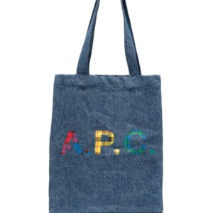 A.P.C.  Lou denim tote bag