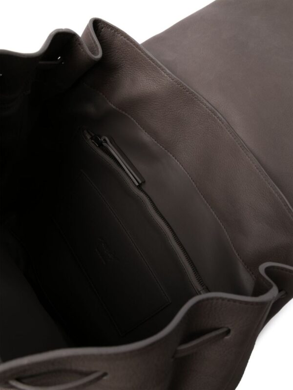 Marsèll logo-debossed leather backback - Image 5