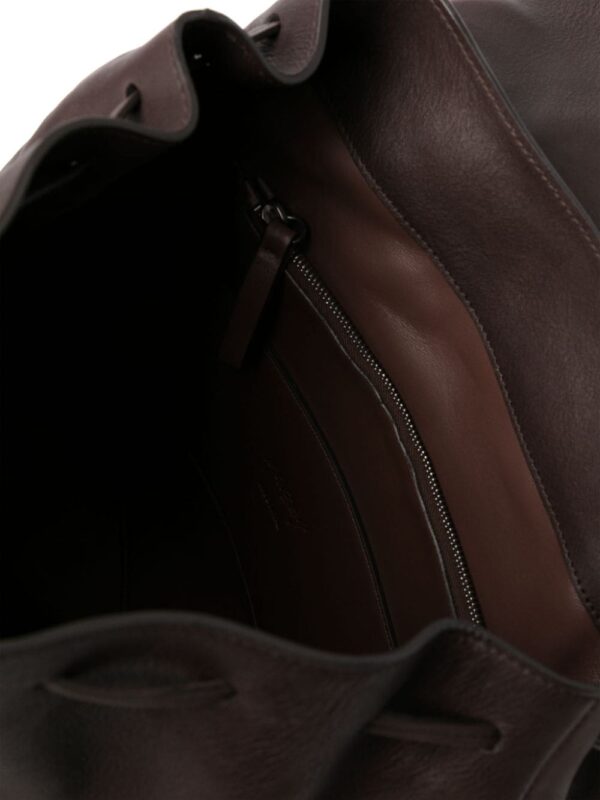 Marsèll logo-debossed leather backback - Image 5