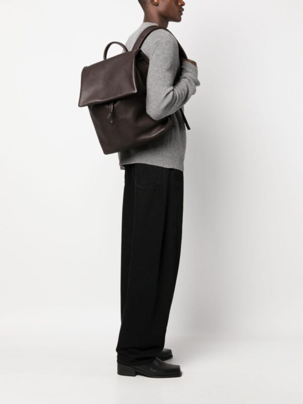 Marsèll logo-debossed leather backback - Image 2
