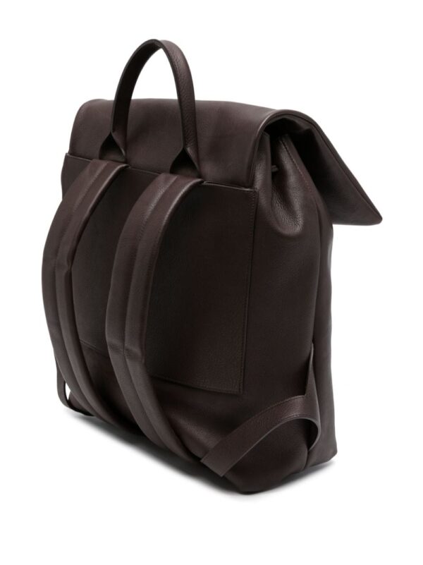 Marsèll logo-debossed leather backback - Image 3