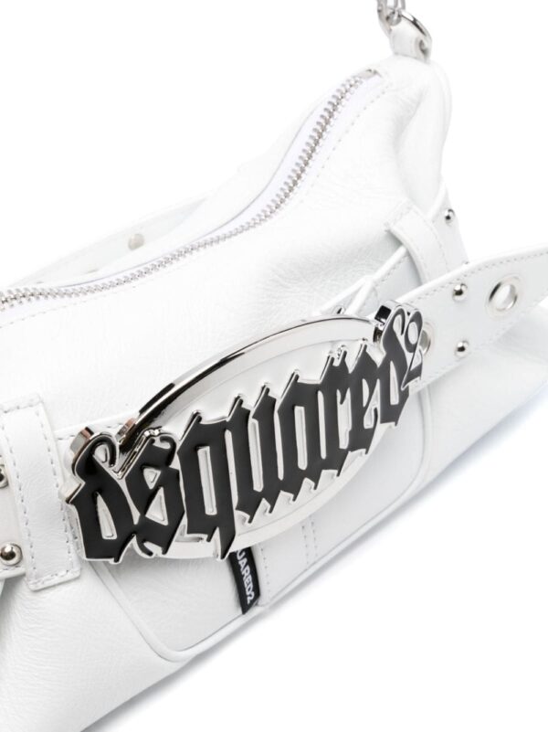 DSQUARED2 Gothic leather shoulder bag - Image 4