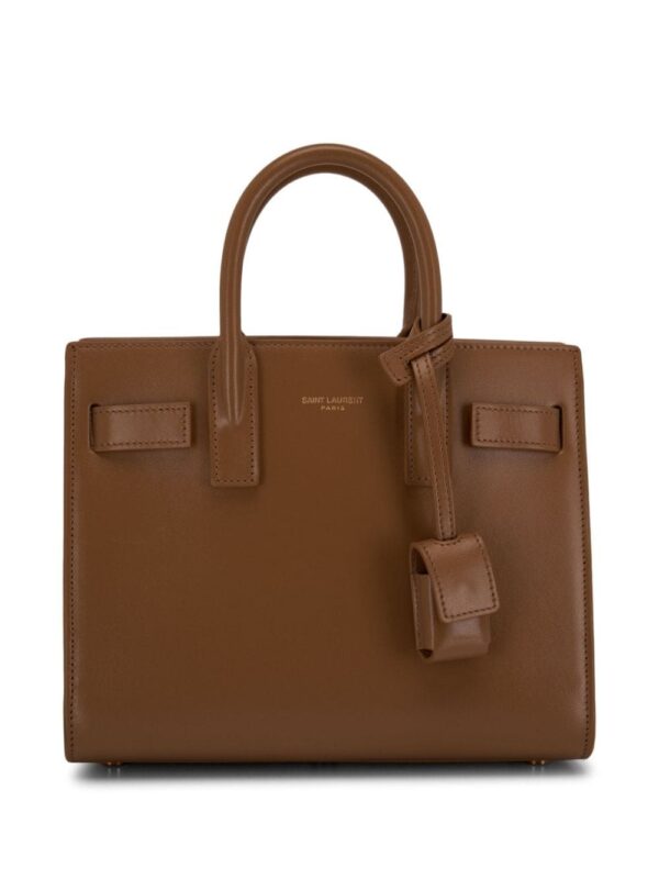Saint Laurent Sac De Jour leather tote bag