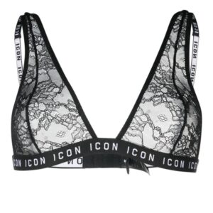 DSQUARED2 Icon lace triangle bra
