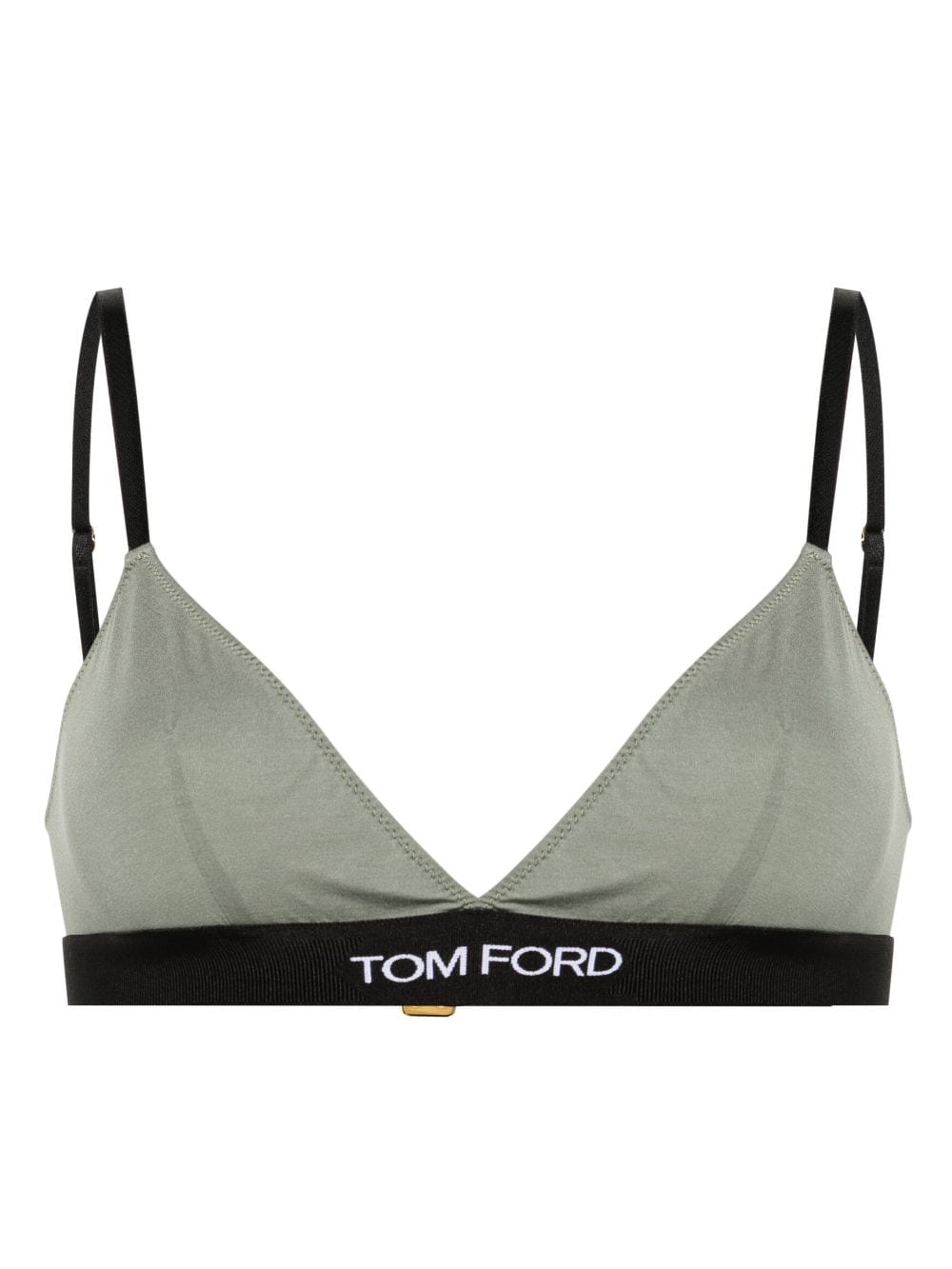 TOM FORD logo-underband triangle bra