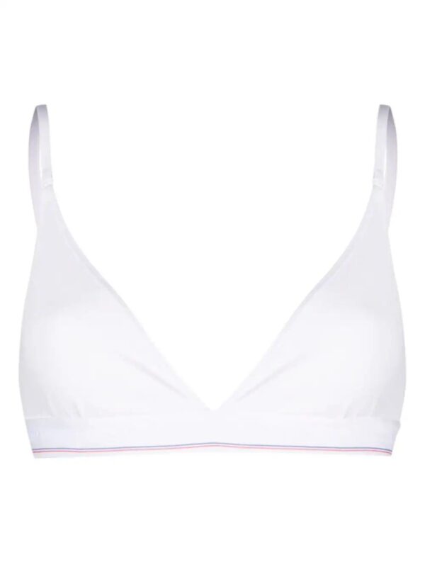 Alexander Wang  logo-jacquard triangle bralette