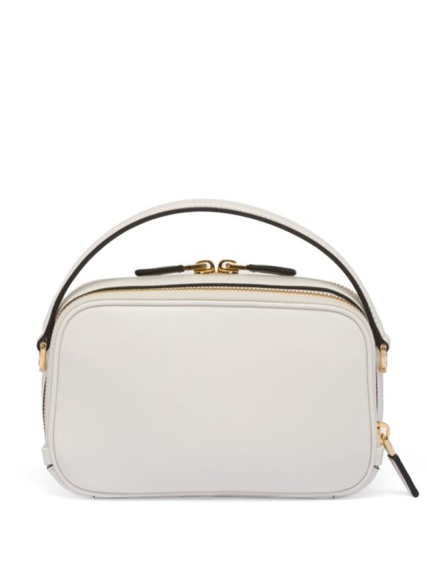 Prada triangle-logo leather shoulder bag - Image 3
