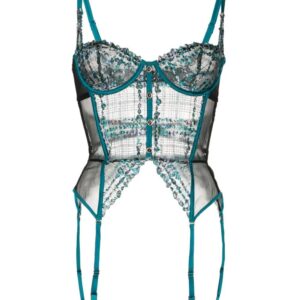 Fleur Du Mal  Gabrielle embroidered body