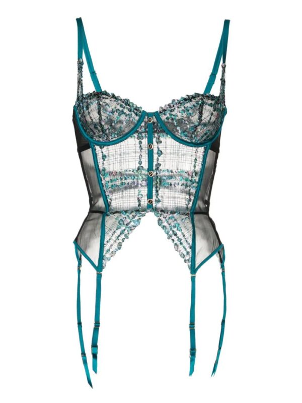 Fleur Du Mal  Gabrielle embroidered body