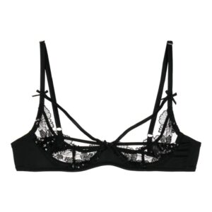 Fleur Du Mal  Magnolia lace bra