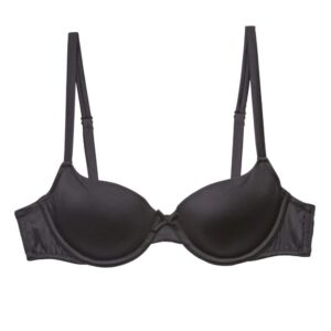Fleur Du Mal  molded satin balconette bra