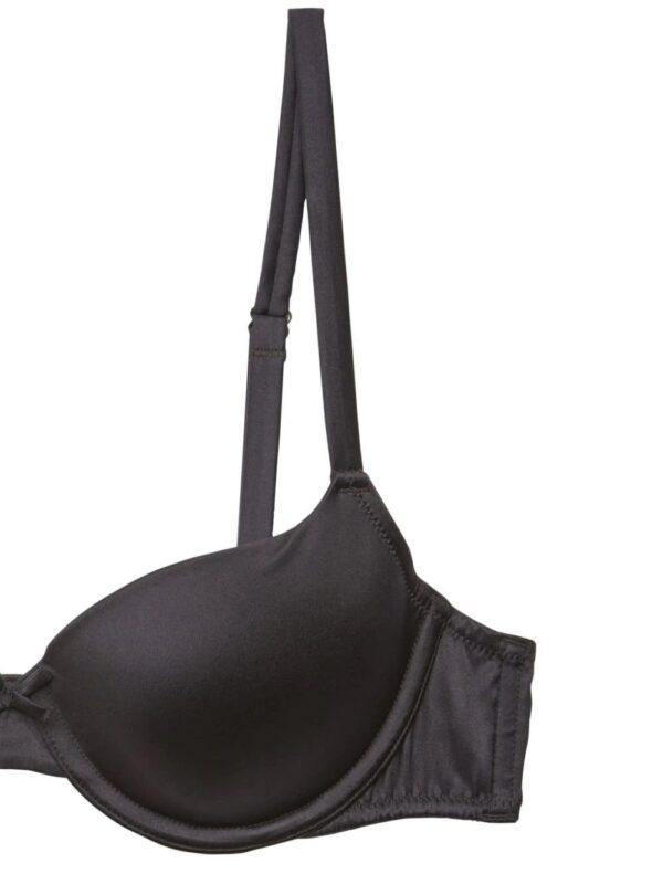 Fleur Du Mal  molded satin balconette bra - Image 2