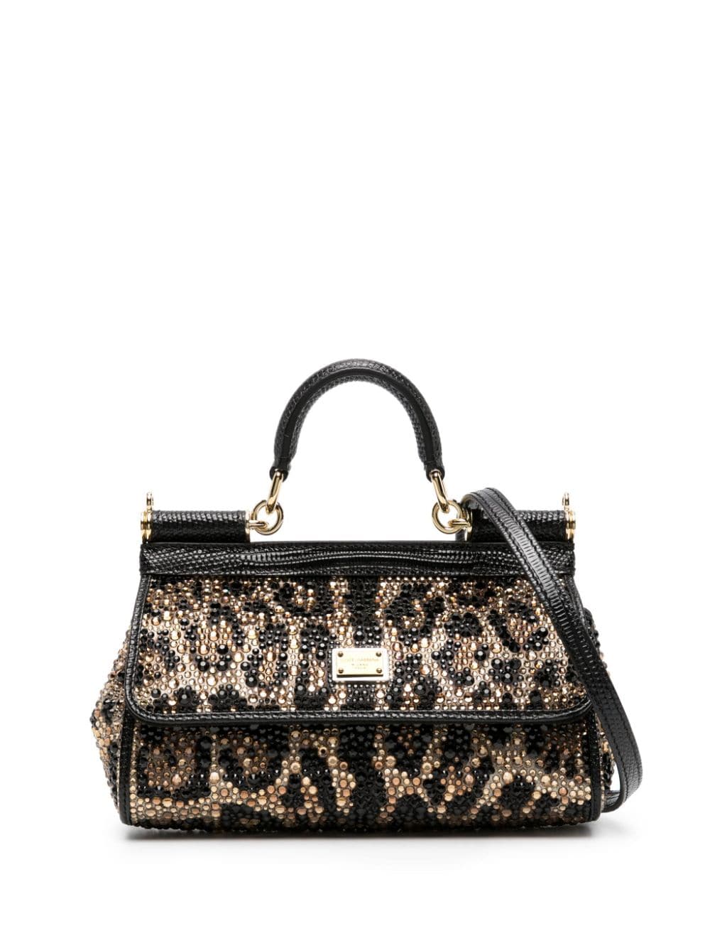 Dolce & Gabbana medium Sicily embellished leather bag