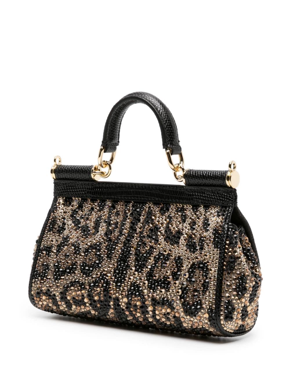 Dolce & Gabbana medium Sicily embellished leather bag - Image 3