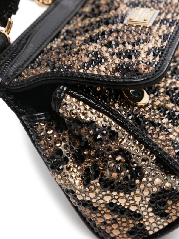 Dolce & Gabbana mini Sicily crystal tote bag - Image 4