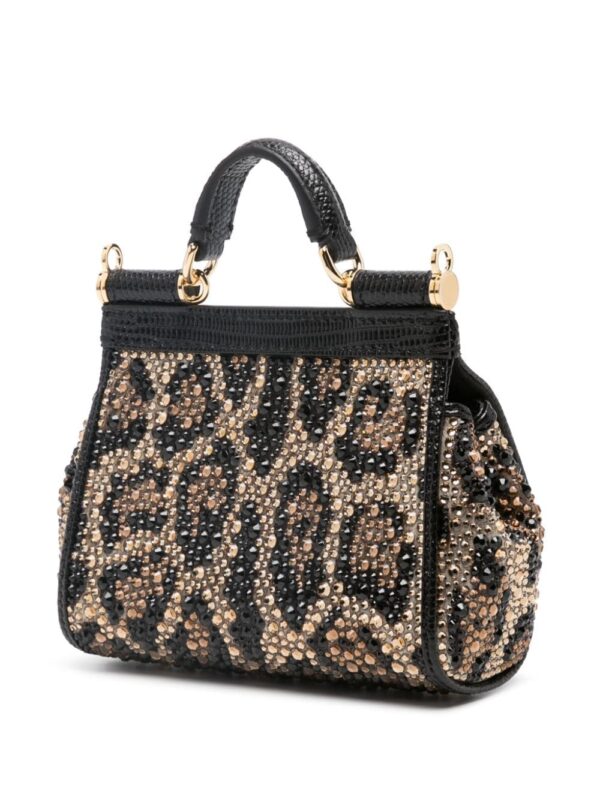 Dolce & Gabbana mini Sicily crystal tote bag - Image 3