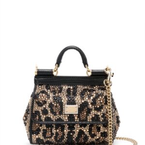 Dolce & Gabbana mini Sicily crystal tote bag