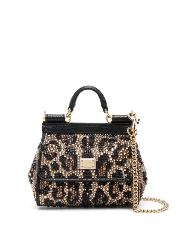 Dolce & Gabbana mini Sicily crystal tote bag