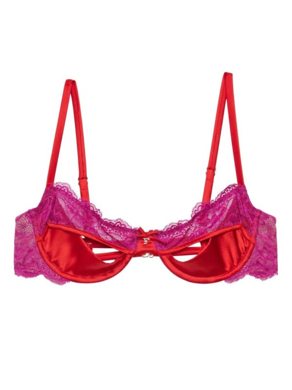 Fleur Du Mal  Naomi lace-detail balconette bra