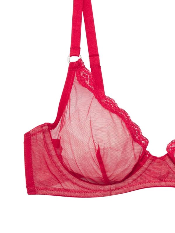 Fleur Du Mal  lace-detail underwire-cup bra - Image 2