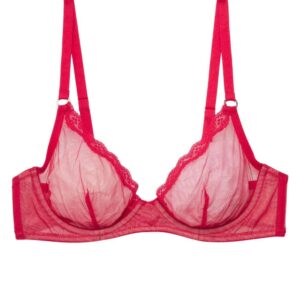 Fleur Du Mal  lace-detail underwire-cup bra