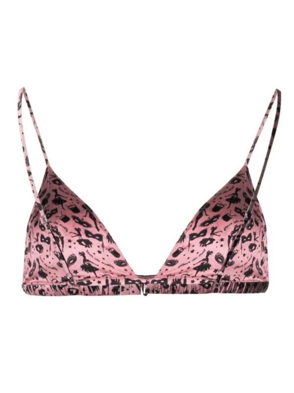 Fleur Du Mal  Luxe triangle-cup bra - Image 2